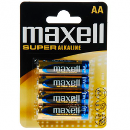 MAXELL PILA SUPER ALKALINE AA LR6 BLISTER4