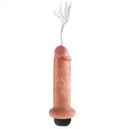 DILDO SQUIRTING 178 CM KING COCK NATURAL