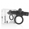 BLACKSILVER BURTON ANILLO RECARGABLE 10 MODOS VIBRACION NEGRO