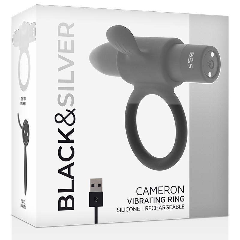 BLACKSILVER CAMERON ANILLO RECARGABLE 10V NEGRO
