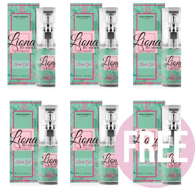 LIONA BY MOMA VIBRADOR LIQUIDO LIBIDO GEL 15 ML 51 GRATIS