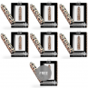 CUSTOM BULLETS BALA RECARGABLE LEOPARD 10 INTENSIDADES 6 1 GRATIS