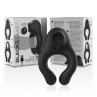 BLACKSILVER ANILLO VIBRADOR SILICONA RECARGABLE NEGRO