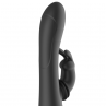 BLACKSILVER ADAM ESTIMULADOR RABBIT SILICONA RECARGABLE NEGRO