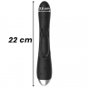 BLACKSILVER ADAM ESTIMULADOR RABBIT SILICONA RECARGABLE NEGRO