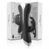 BLACKSILVER ADAM ESTIMULADOR RABBIT SILICONA RECARGABLE NEGRO
