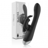 BLACKSILVER ADAM ESTIMULADOR RABBIT SILICONA RECARGABLE NEGRO