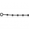 BLACKSILVER KORG CADENA ANAL SILICONA 21 CM
