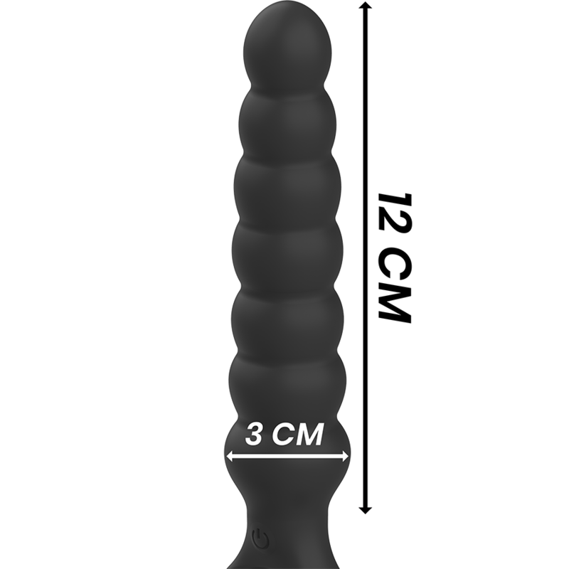 BLACKSILVER BOB POTENTE CADENA ANAL SILICONA