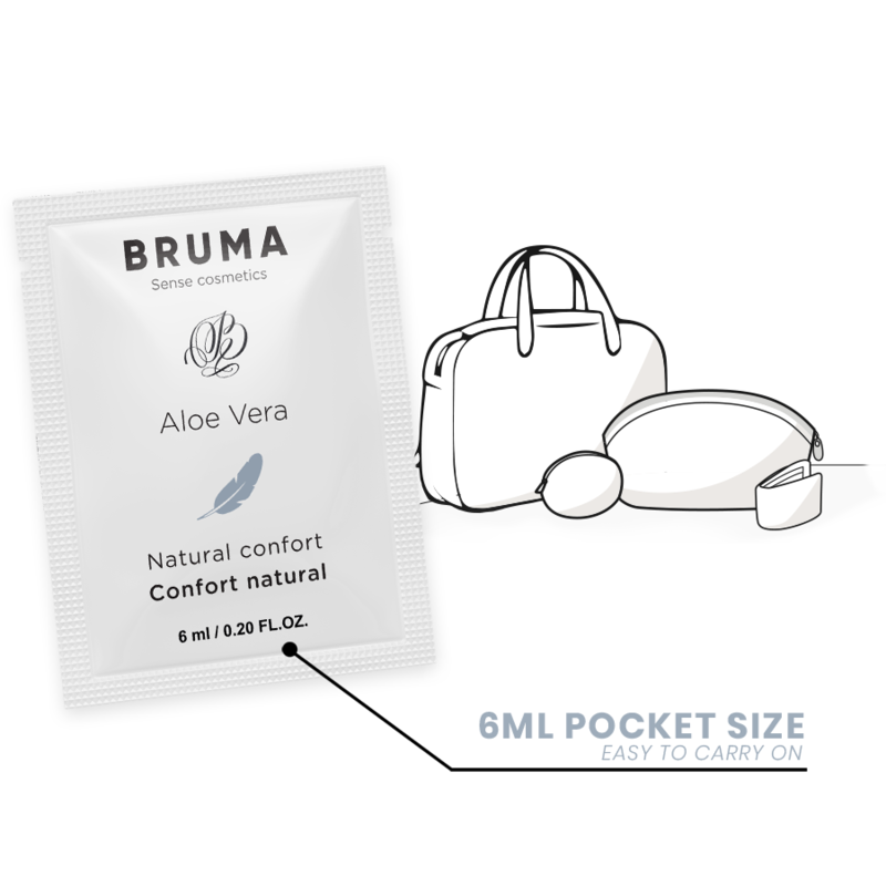 BRUMA GEL DESLIZANTE CON ALOE VERA CONFORT NATURAL 6 ML