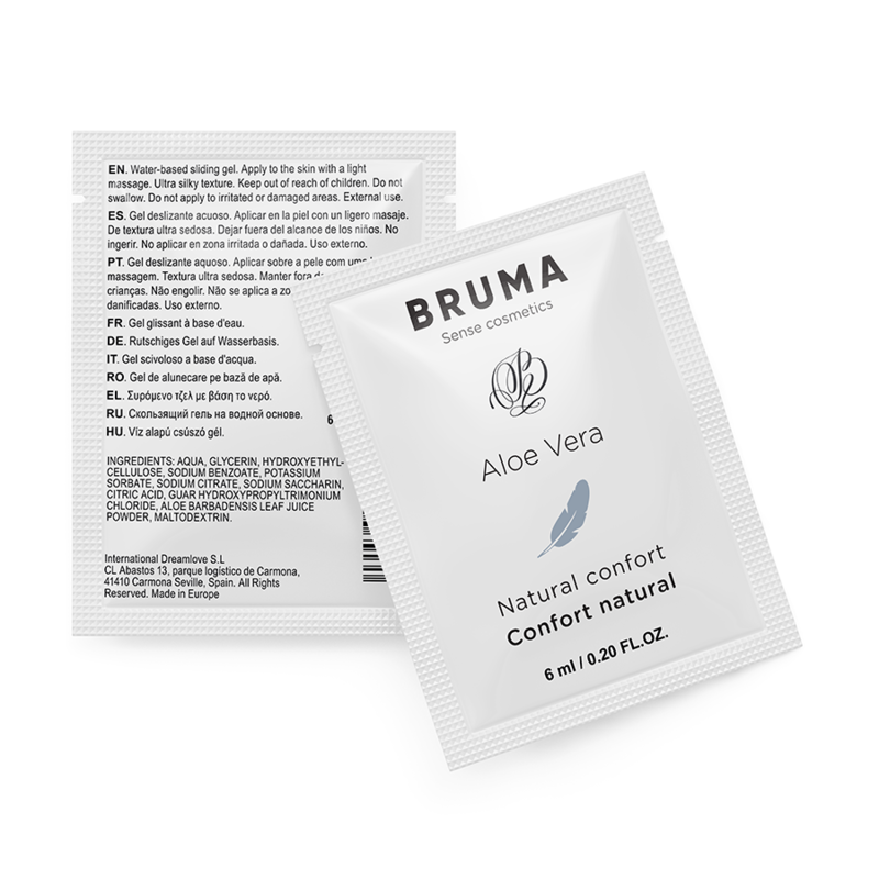 BRUMA GEL DESLIZANTE CON ALOE VERA CONFORT NATURAL 6 ML