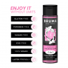 BRUMA ACEITE DE MASAJE PREMIUM EFECTO CALOR SABOR CHICLE 3 EN 1