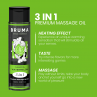 BRUMA ACEITE DE MASAJE PREMIUM EFECTO CALOR SABOR SANDiA 3 EN 1