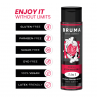 BRUMA ACEITE DE MASAJE PREMIUM EFECTO CALOR SABOR FRESA 3 EN 1