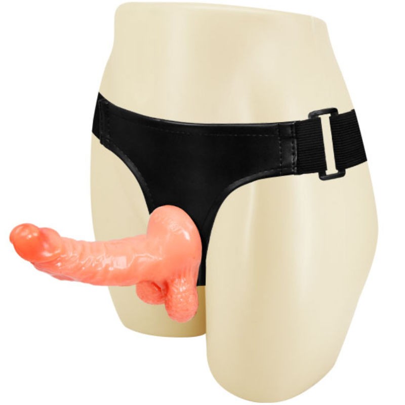 BAILE ARNES CON PENE REALISTICO Y BRAGUITA AJUSTABLE ULTRA PASSIONATE 155 CM