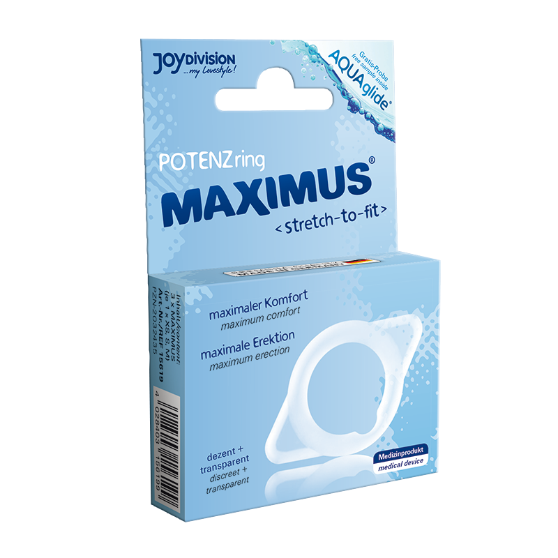 JOYDIVISION MAXIMUS PACK 3 ANILLOS XS S M