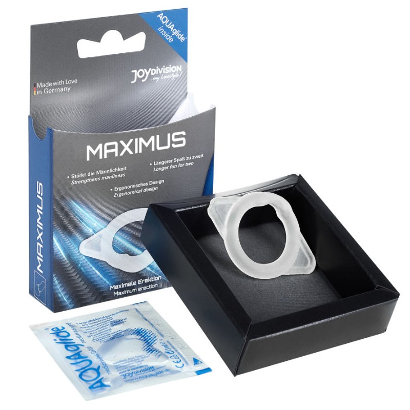 JOYDIVISION POTENZDUO MAXIMUS RING ANILLO POTENCIAZOR ERECCIoN XS