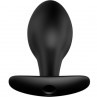 PRETTY LOVE PLUG ANAL SILICONA FORMA ANCLA 12 MODOS VIBRACION NEGRO
