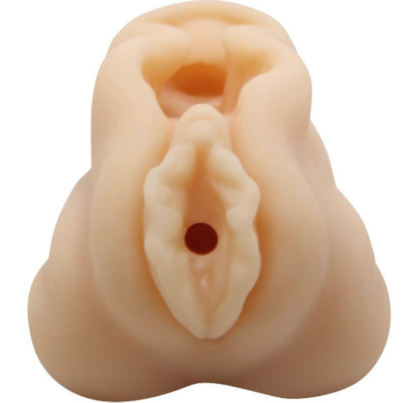 BAILE MINI MASTURBADOR MASCULINO DISENO LABIOS VAGINA