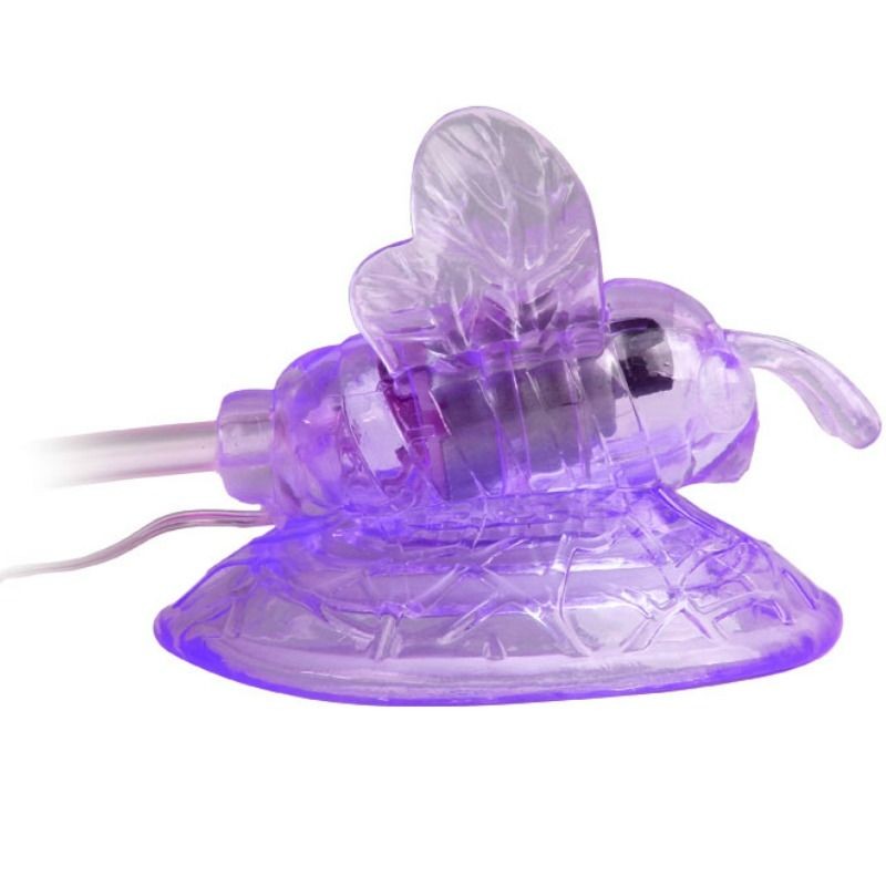 BAILE MARIPOSA VIBRADORA ESTIMULACION CLITORIS LILA