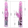 BAILE VIBRADOR RECARGABLE CON ROTACION Y ESTIMULADOR THROBBING BUTTERF