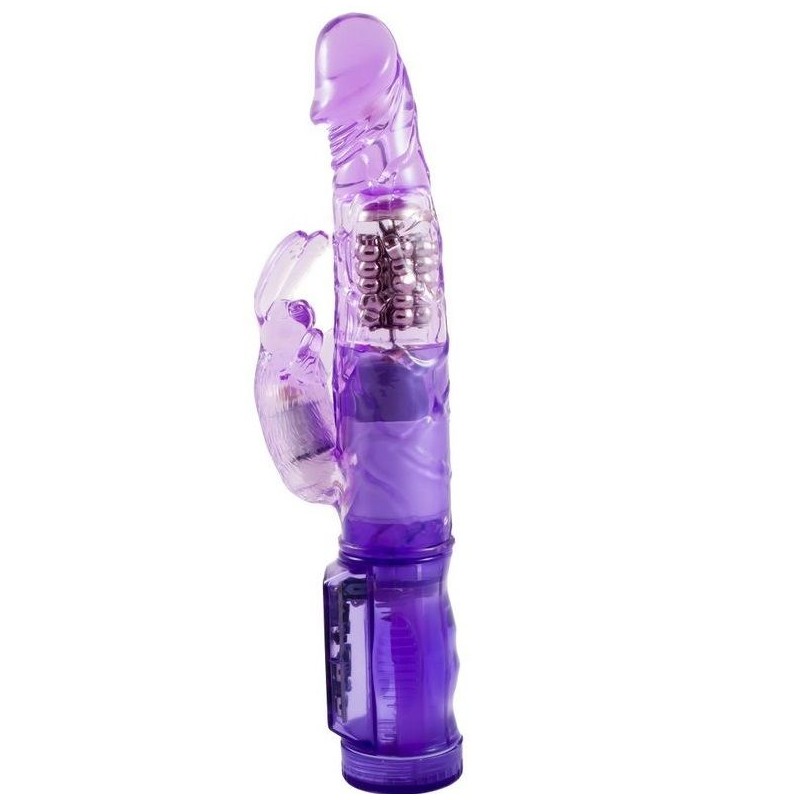 BAILE MINI ROTADOR CON RABBIT HAPPY ANGEL LILA