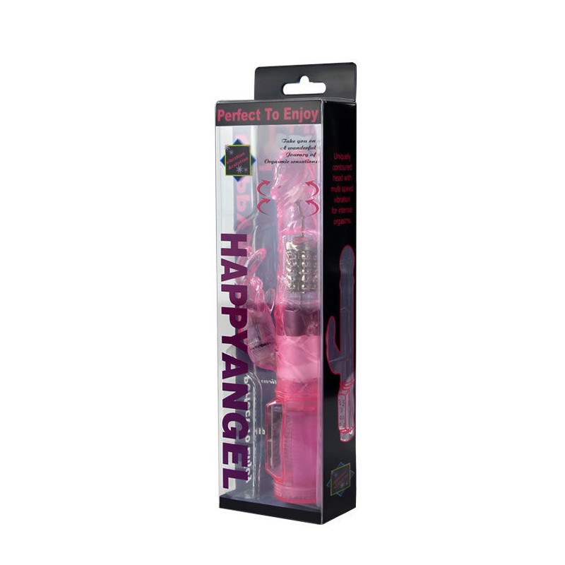 BAILE MINI ROTADOR RABBIT ROSA SUPERESTIMULADOR