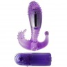 BAILE ESTIMULADOR LILA VAGINAL Y ANAL CON VIBRACION