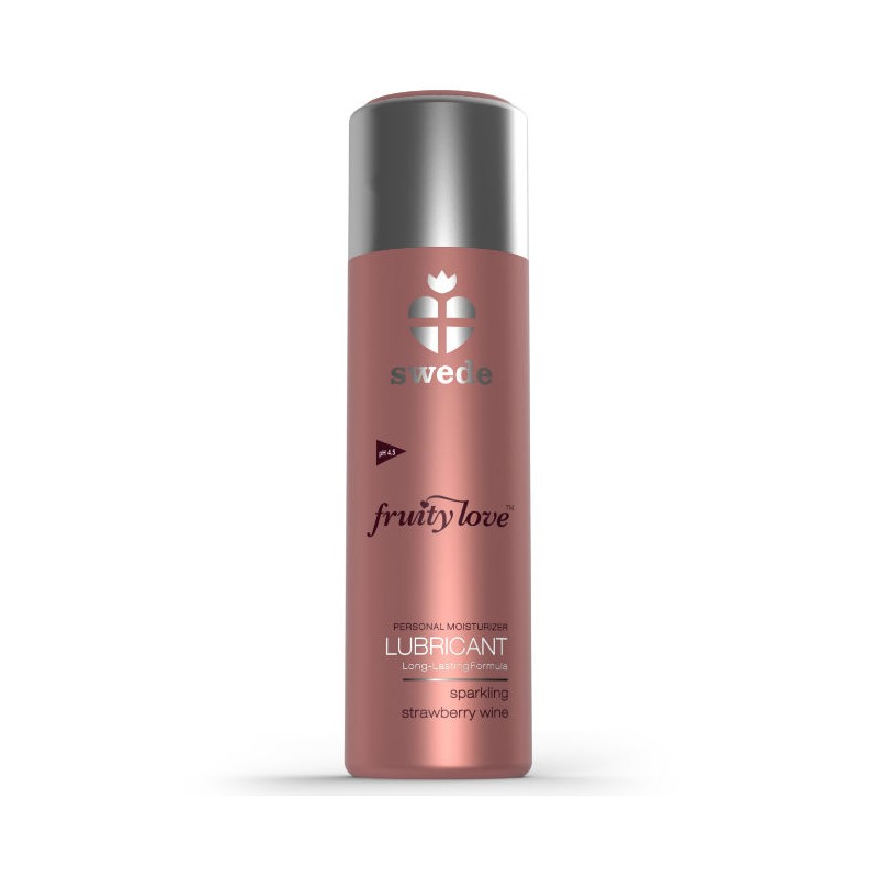 SWEDE FRUITY LOVE LUBRICANTE FRESAS CON CHAMPAGNE 50 ML
