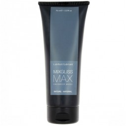 MIXGLISS MAX LUBRICANTE ANAL BASE AGUA NATURAL 70 ML
