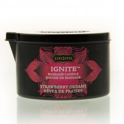 KAMASUTRA VELA DE MASAJE SUENOS DE FRESA 170 GR