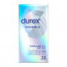 DUREX INVISIBLE EXTRA FINO 12 UNIDADES