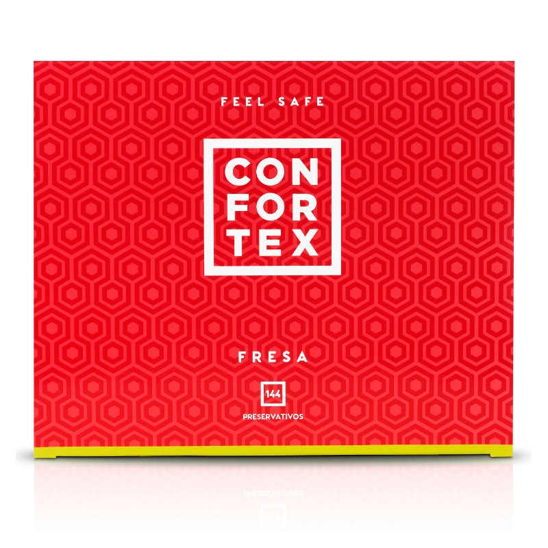 CONFORTEX PRESERVATIVOS FRESA CAJA 144 UDS