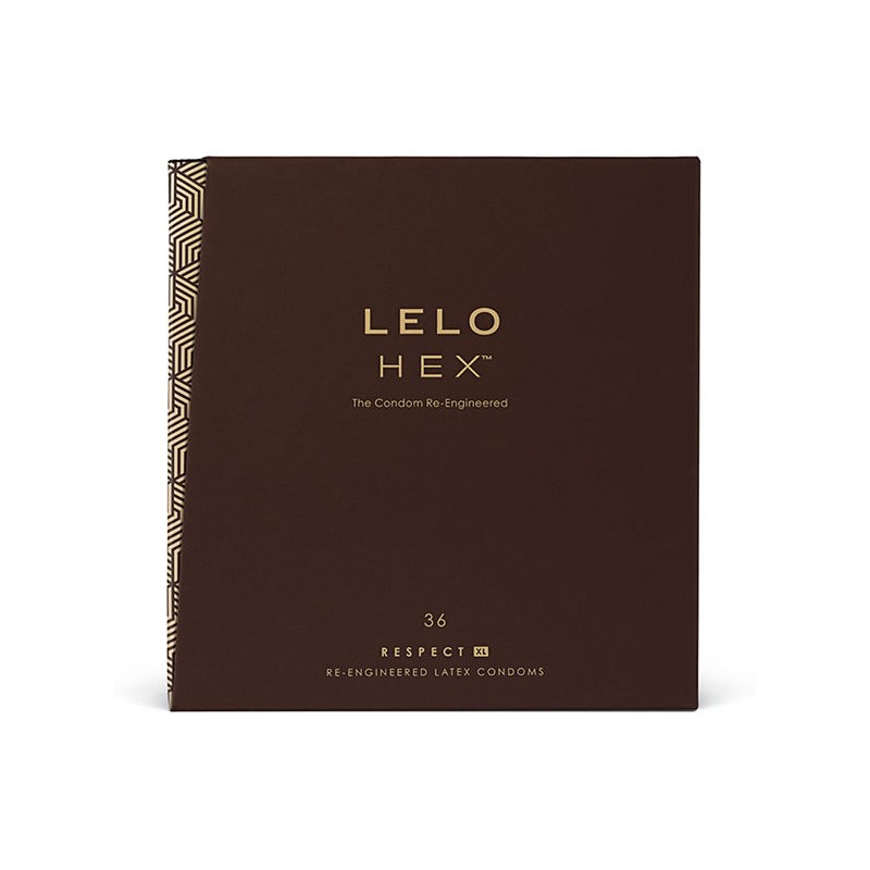 LELO HEX PRESERVATIVO RESPECT XL 36 PACK