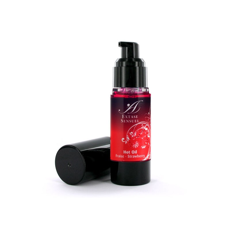 EXTASE SENSUAL ACEITE ESTIMULANTE CALOR FRESA 30 ML