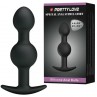 PRETTY LOVE BOLAS ANALES SILICONA ESTIMULACION ESPECIAL 103 CM NEGRO