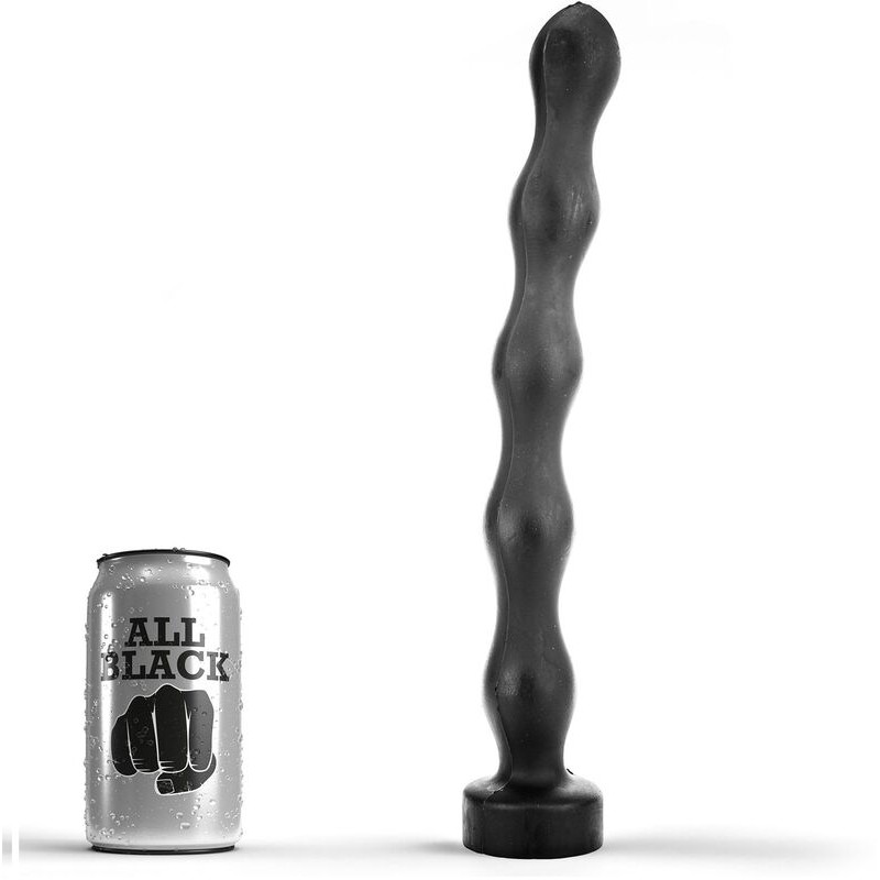 ALL BLACK ANAL PLUG BALL 32 CM