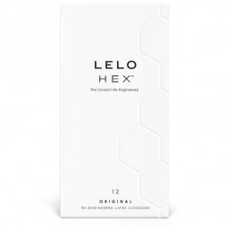 LELO HEX PRESERVATIVO CAJA 12 UDS