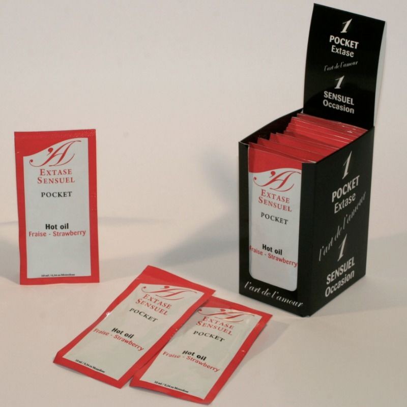 EXTASE SENSUAL ACEITE ESTIMULANTE FRESA 10 ML