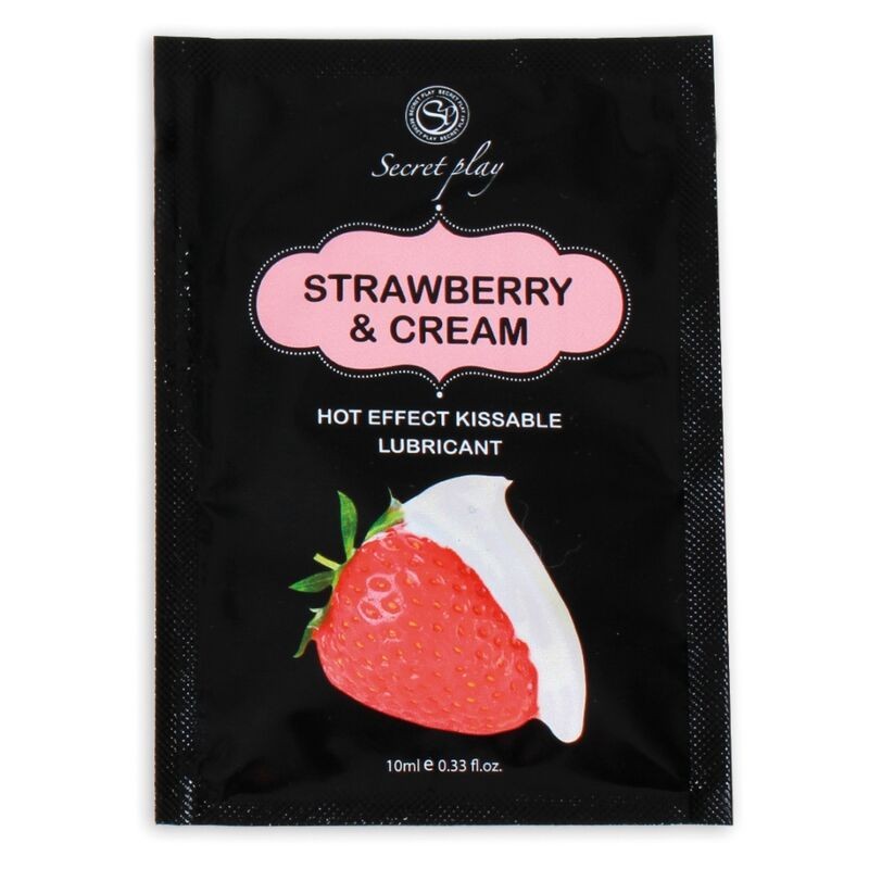 SECRETPLAY MONODOSIS LUBRICANTE FRESAS NATA 10 ML