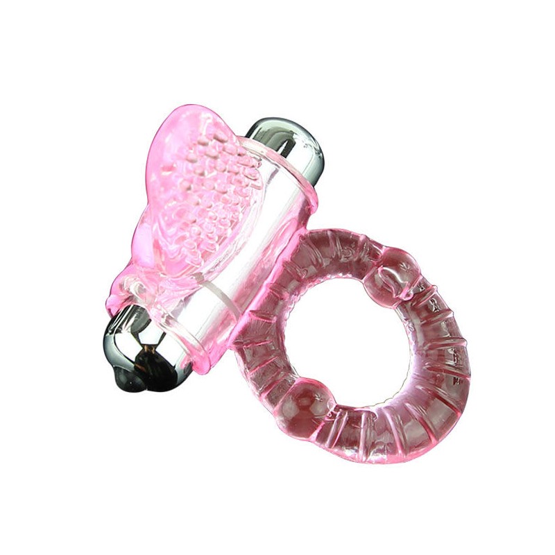 BAILE SWEET ABS 10 RITMOS RING ANILLO PENE VIBRADOR ROSA