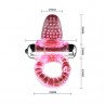 BAILE SWEET ABS 10 RITMOS RING ANILLO PENE VIBRADOR ROSA