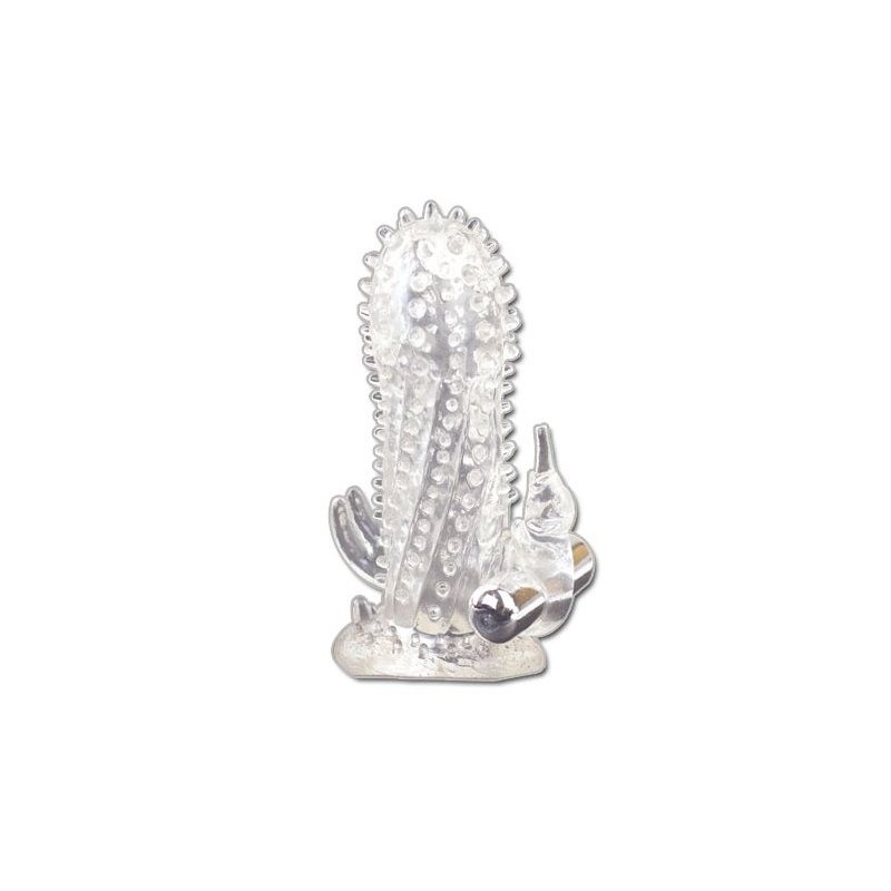 BAILE BRAVE MAN EXTENSION PENE VIBRADOR RABBIT