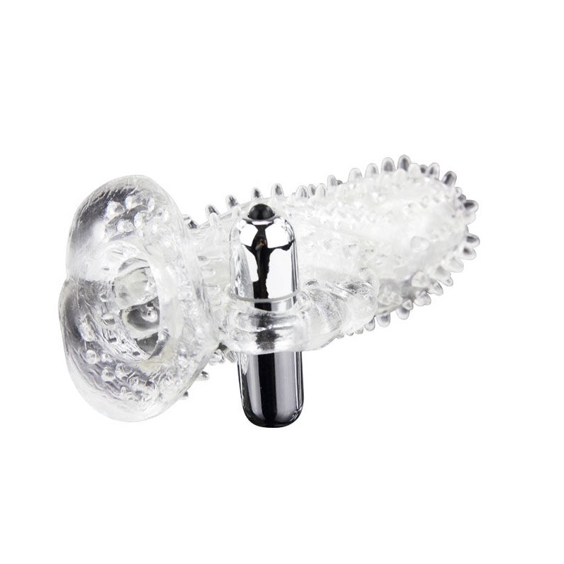 BAILE BRAVE MAN EXTENSION PENE VIBRADOR RABBIT