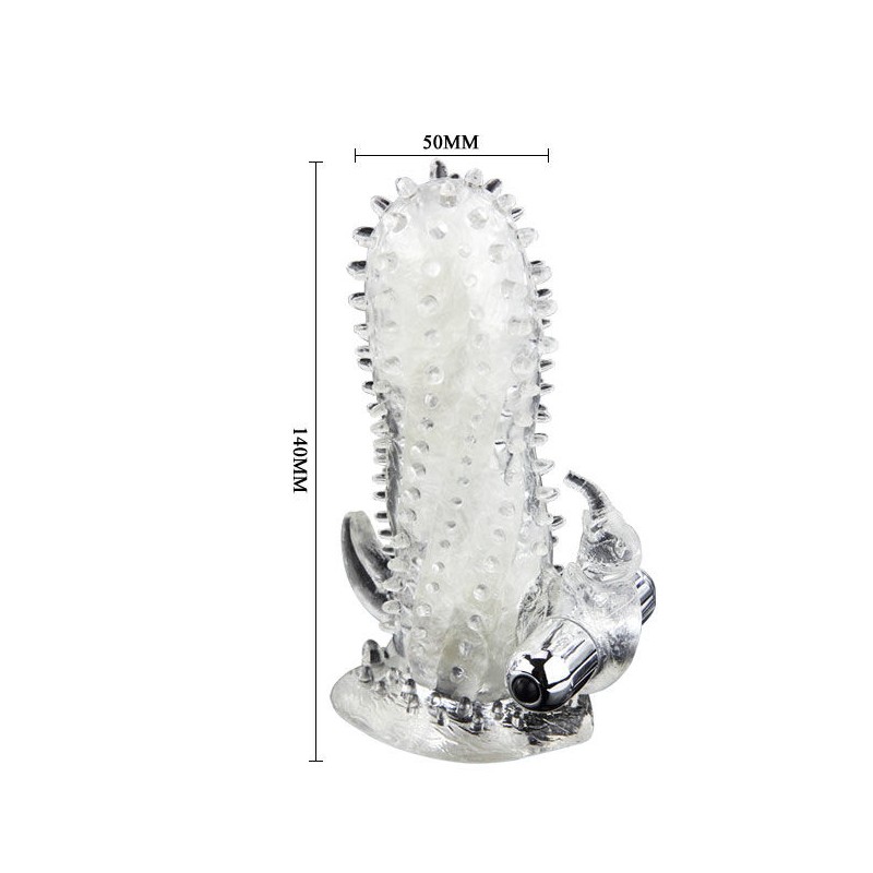 BAILE BRAVE MAN EXTENSION PENE VIBRADOR RABBIT
