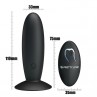 PRETTY LOVE PLUG ANAL RECARGABLE CON VIBRACION Y MANDO