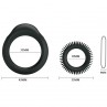 BAILE KIT 2 ANILLOS SILICONA RING MANHOOD
