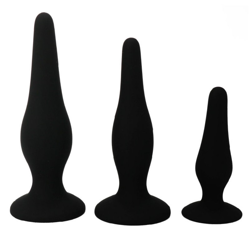 PRETTY LOVE KIT INICIACION ANAL PLUGS SILICONA