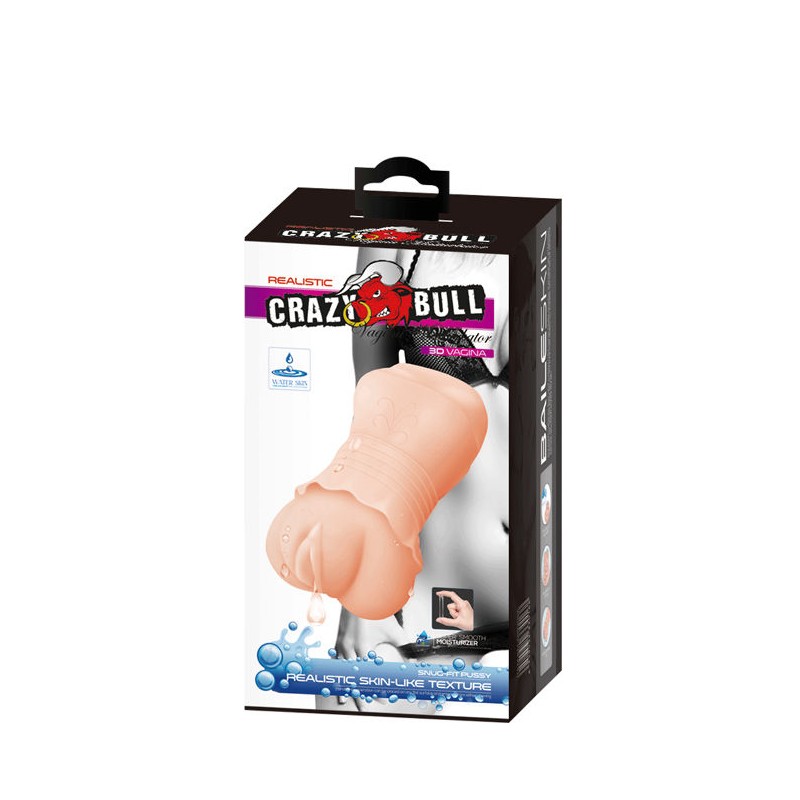 CRAZY BULL MASTURBADOR WATER SKIN MODELO VAGINA 2