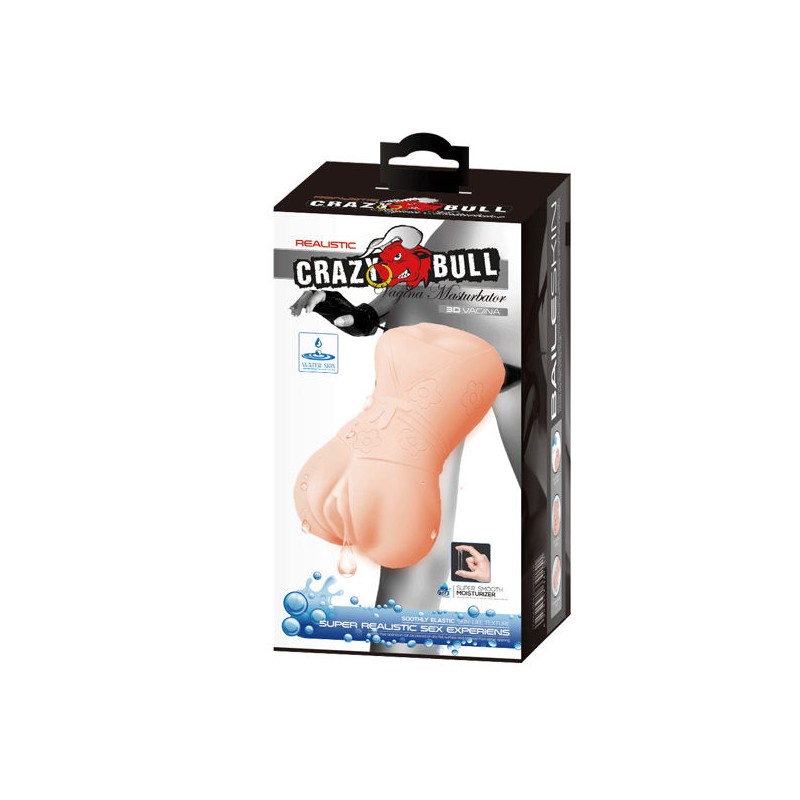 CRAZY BULL MASTURBADOR WATER SKIN MODELO VAGINA 4